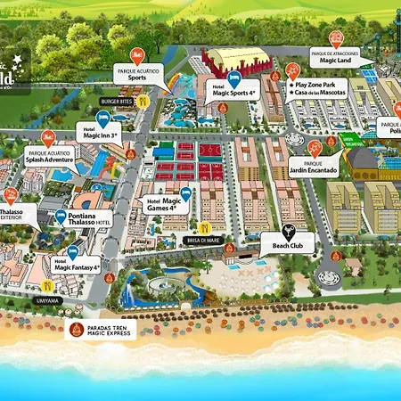 1ra Linea Playa Magic World Luxury Pp3 Pet Apartment *